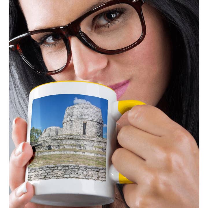3dRose - Wholesale Coffee Mug - 3dRose, Mexico, Yucatan. Mayapan Ruins, Temple Redondo, Mug1
