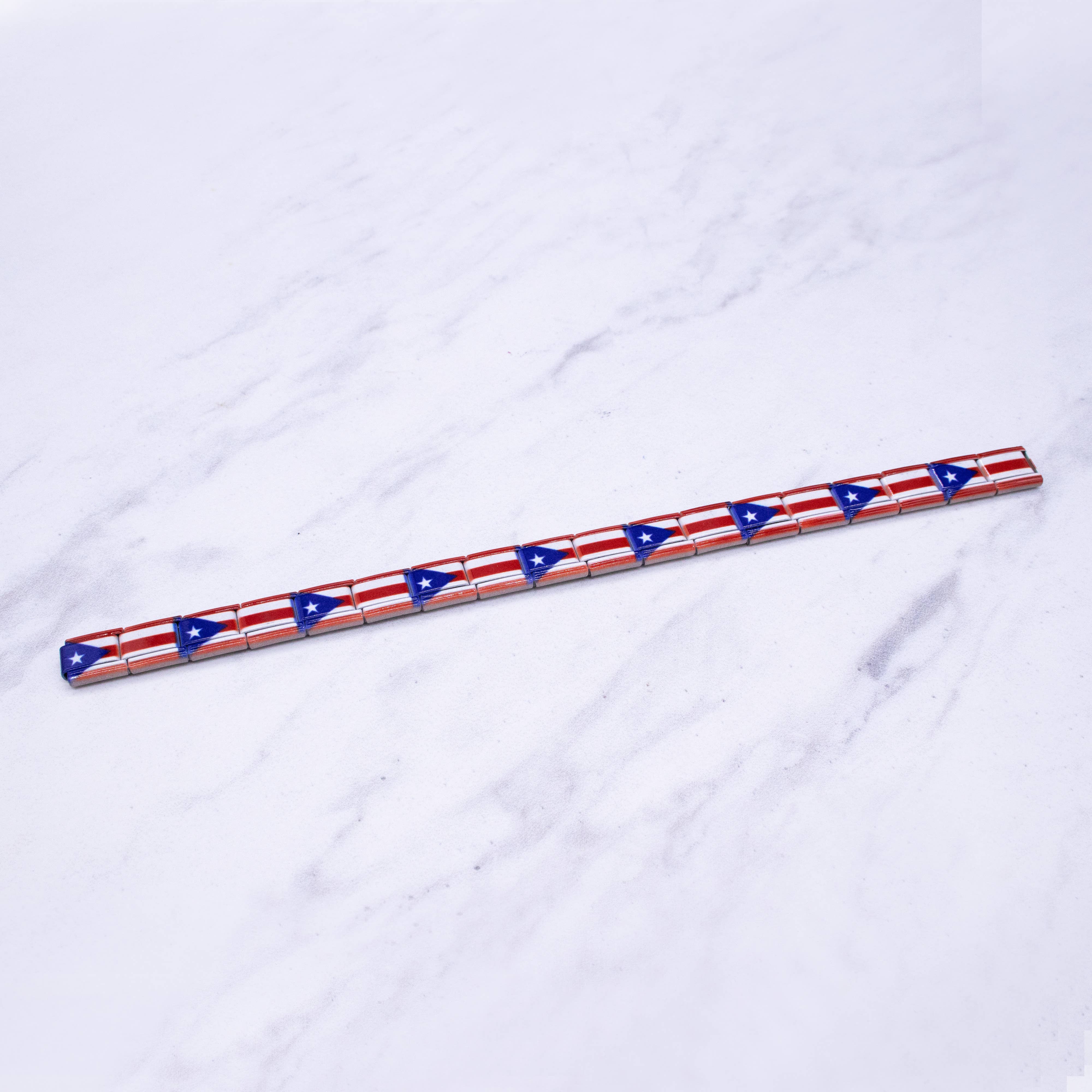 Natalia - Wholesale Charm/Dangle Bracelet - Italian Charm Bracelet Flags - Link Jewelry28