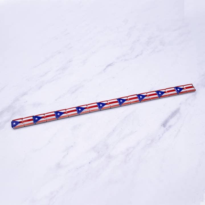 Natalia - Wholesale Charm/Dangle Bracelet - Italian Charm Bracelet Flags - Link Jewelry28