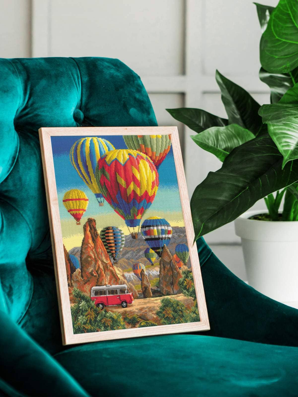 RIOLIS - Wholesale Embroidery/Cross Stitch Supplies - Cross Stitch Kit From Riolis 2021 Festival In Cappadocia3