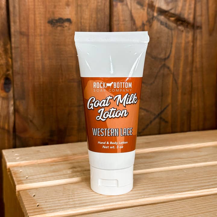 Rock Bottom Soap - Wholesale Body Cream/Lotion - Goat Milk Lotion Squeeze Tubes2