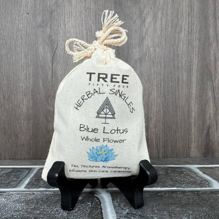 Tree Fifty Four - Wholesale Health/detox tea - Blue Lotus Whole Flower 6-Pack Sachet Set | 3.5" x 4.75"1