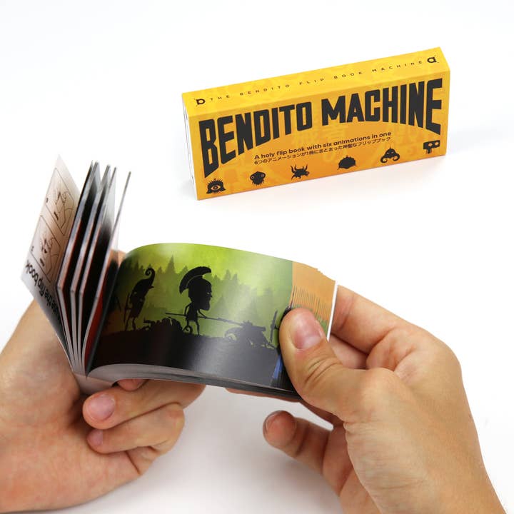 Bendito Machine Flipbook for wholesale by Flipboku