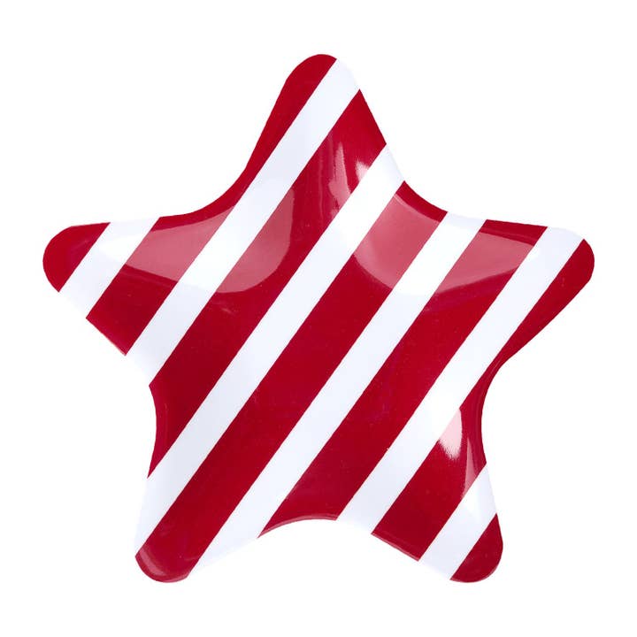 Supreme Housewares - Wholesale Dinner Plate - Patriotic Star Melamine 8" Plate