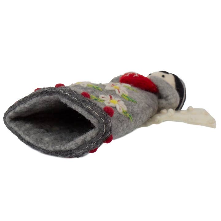 Global Crafts - Wholesale Tree Topper - Christmas Tree Topper or Tabletop Decor, Angel Topper Grey - 10 inch Tall7