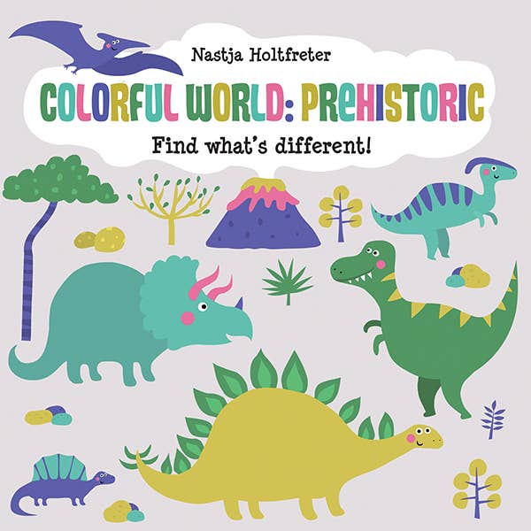 EDC Publishing - Wholesale Preschool Book (3-5) - Colorful World: Prehistoric0