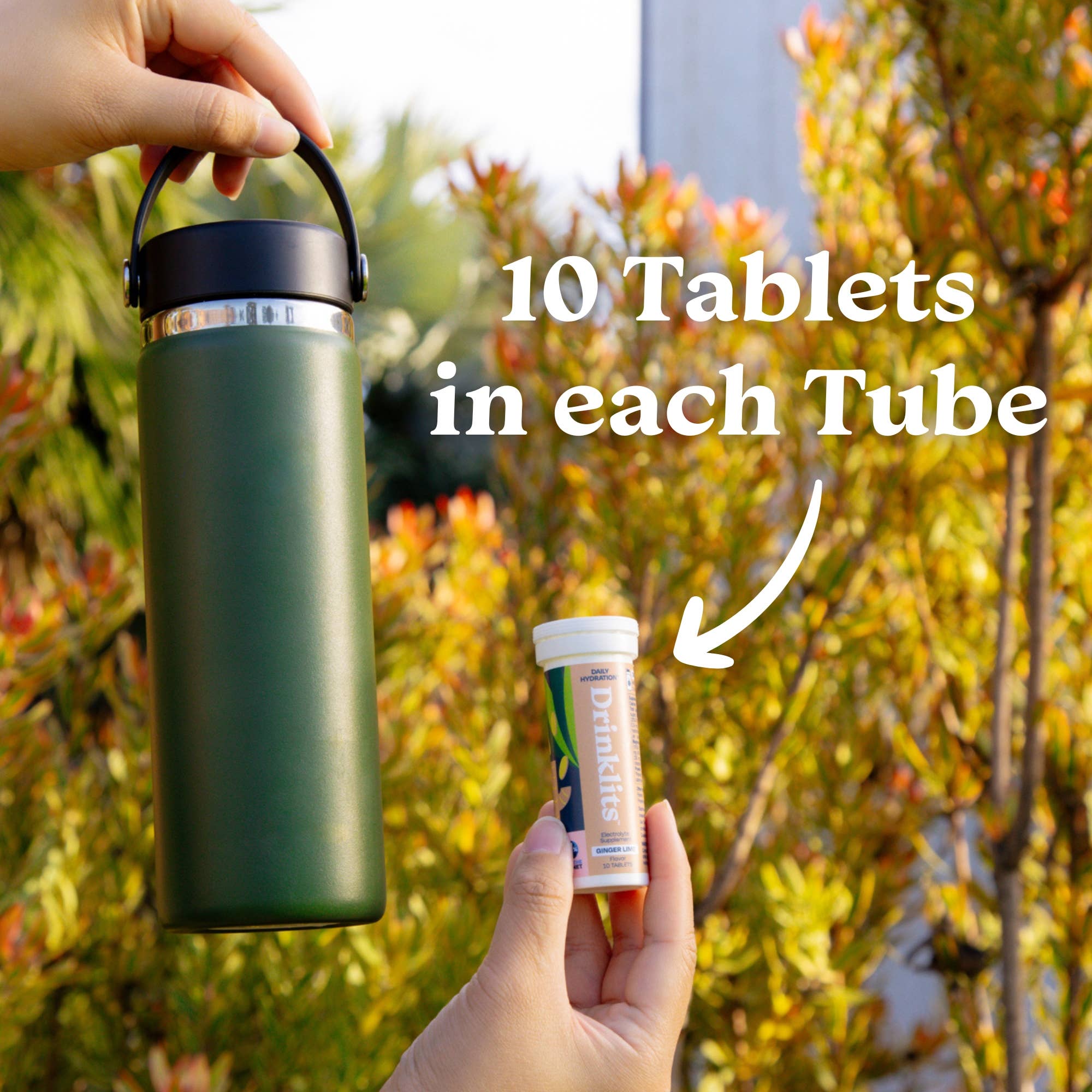 Drinklits Hydration - Wholesale Oral Supplement/Vitamin - Hydration Tablets: Natural GINGER-LIME Electrolyte Tablets3