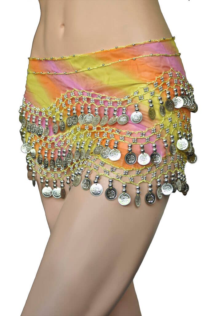 Western Fashion - Wholesale Belt - Women's - 2057 - Coin Sash - 158 coins2