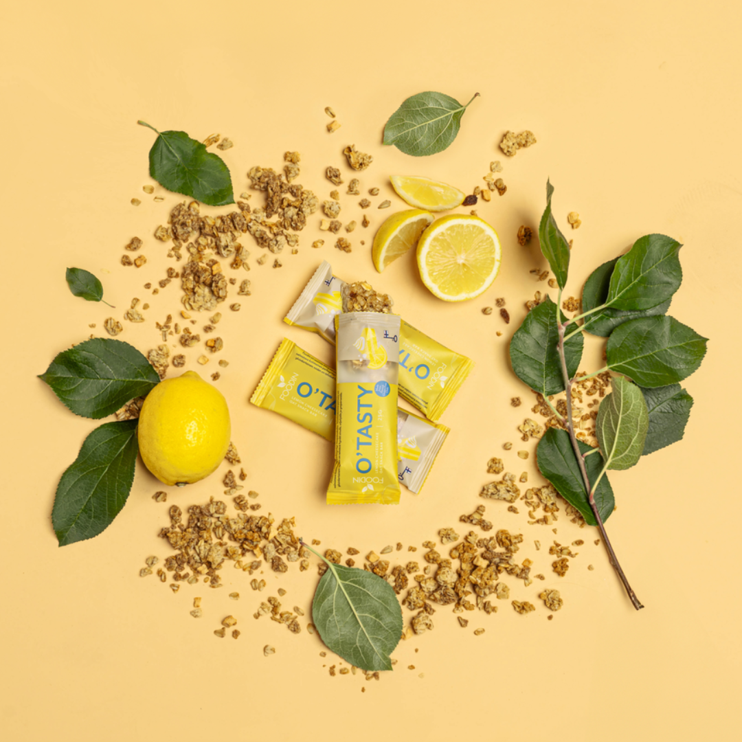 Foodin - Vente Barres de céréales - Gâteau au fromage au citron O`Tasty Oat Bar 25 g1