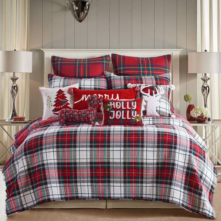 Levtex Home - Wholesale Quilt - Spencer Plaid Quilt23