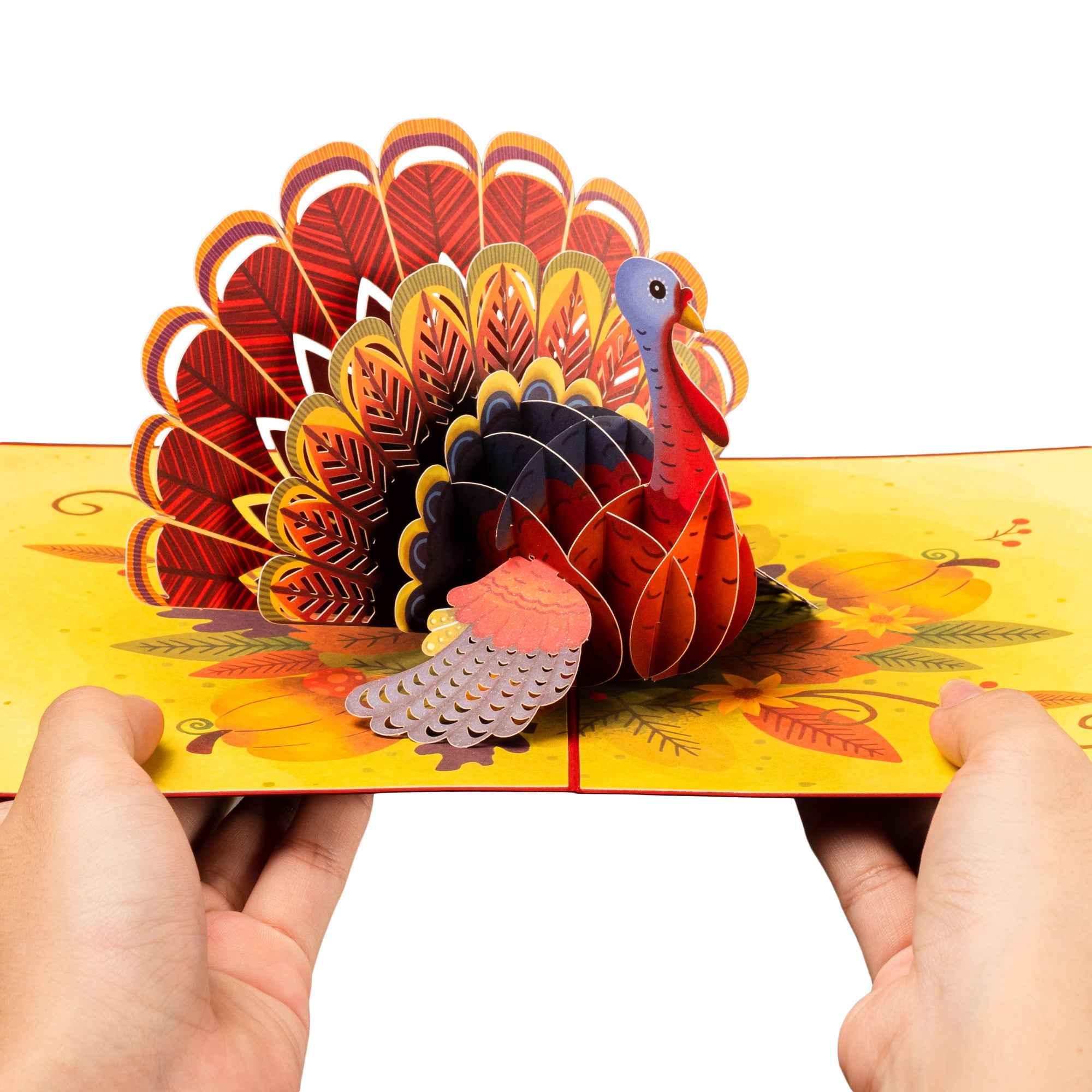 Paper Love - Wholesale Everyday Greeting Card - Thanksgiving Turkey Pop Up Card1