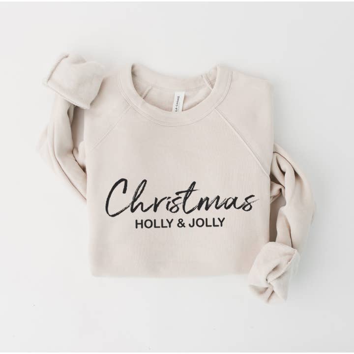 Shamaim - Venta al por mayor Sudadera - Unisex - NAVIDAD HOLLY JOLLY