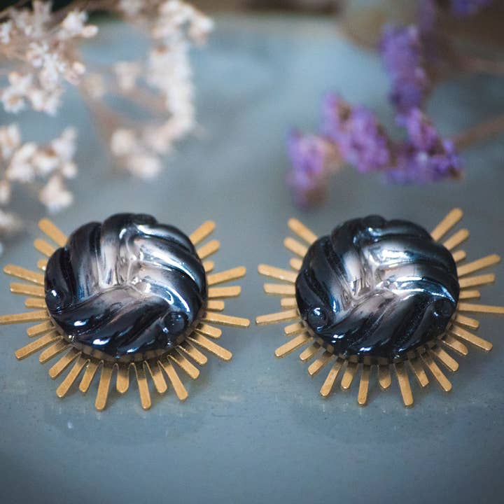 Boucles d'oreilles Solare Héloïse pour la vente par Assuna