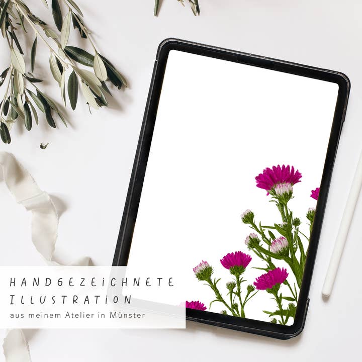 Wildblumen Atelier - Wholesale Notepad - Notepad assortment with 15 pads DIN long 50 sheets, PEFC4