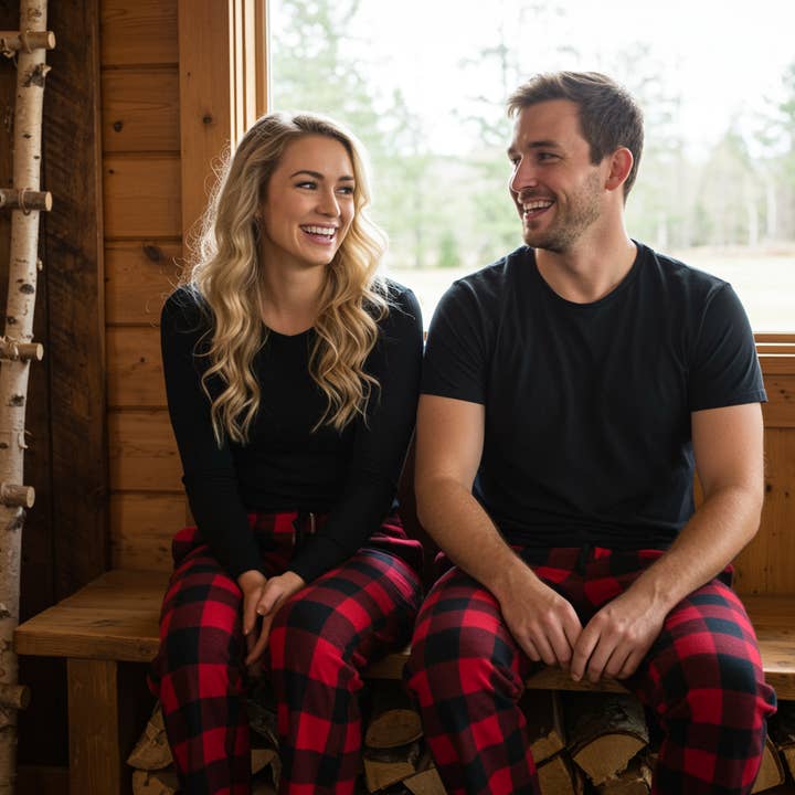 The Blissful - Wholesale Sleepwear Bottom - Women's - Custom Flannel Unisex Pants – Perfect for All-Day Comfort1
