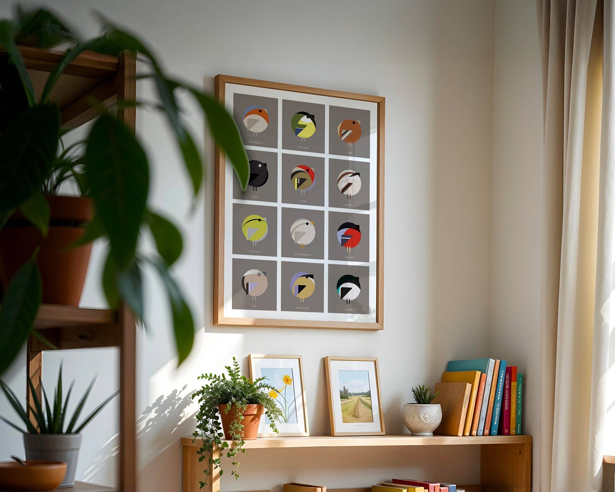 Burones - Wholesale Art Print - Artprint Nederlandse tuinvogels4