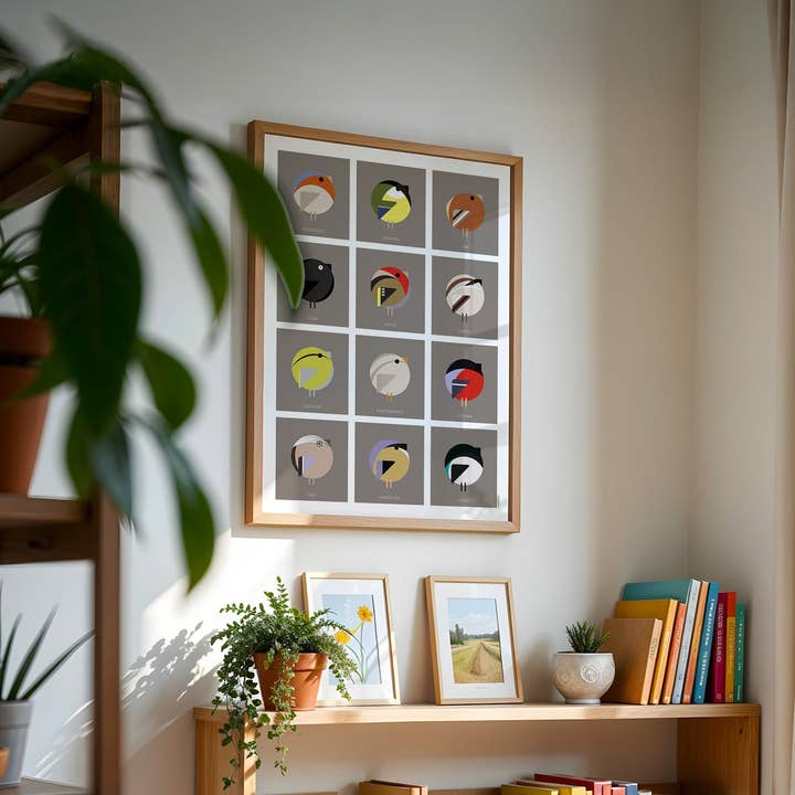 Burones - Wholesale Art Print - Artprint Nederlandse tuinvogels4