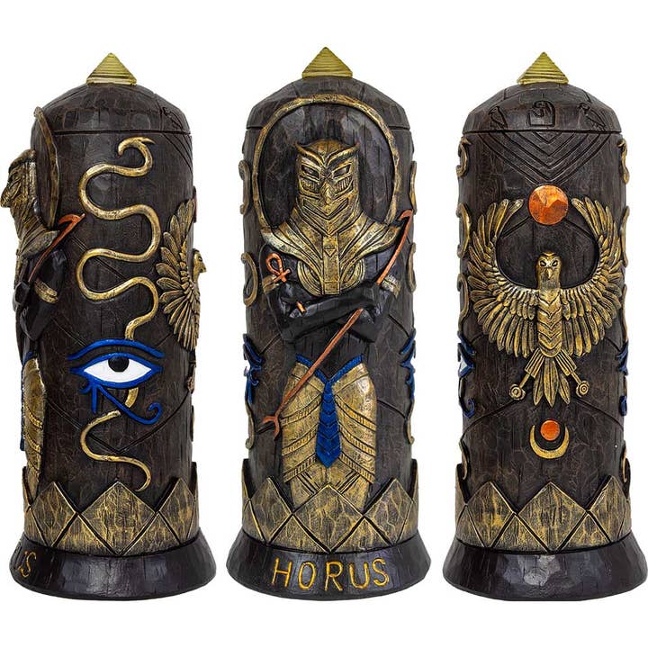 Polyresin Statue w/ LED - Horus for wholesale by Kheops International