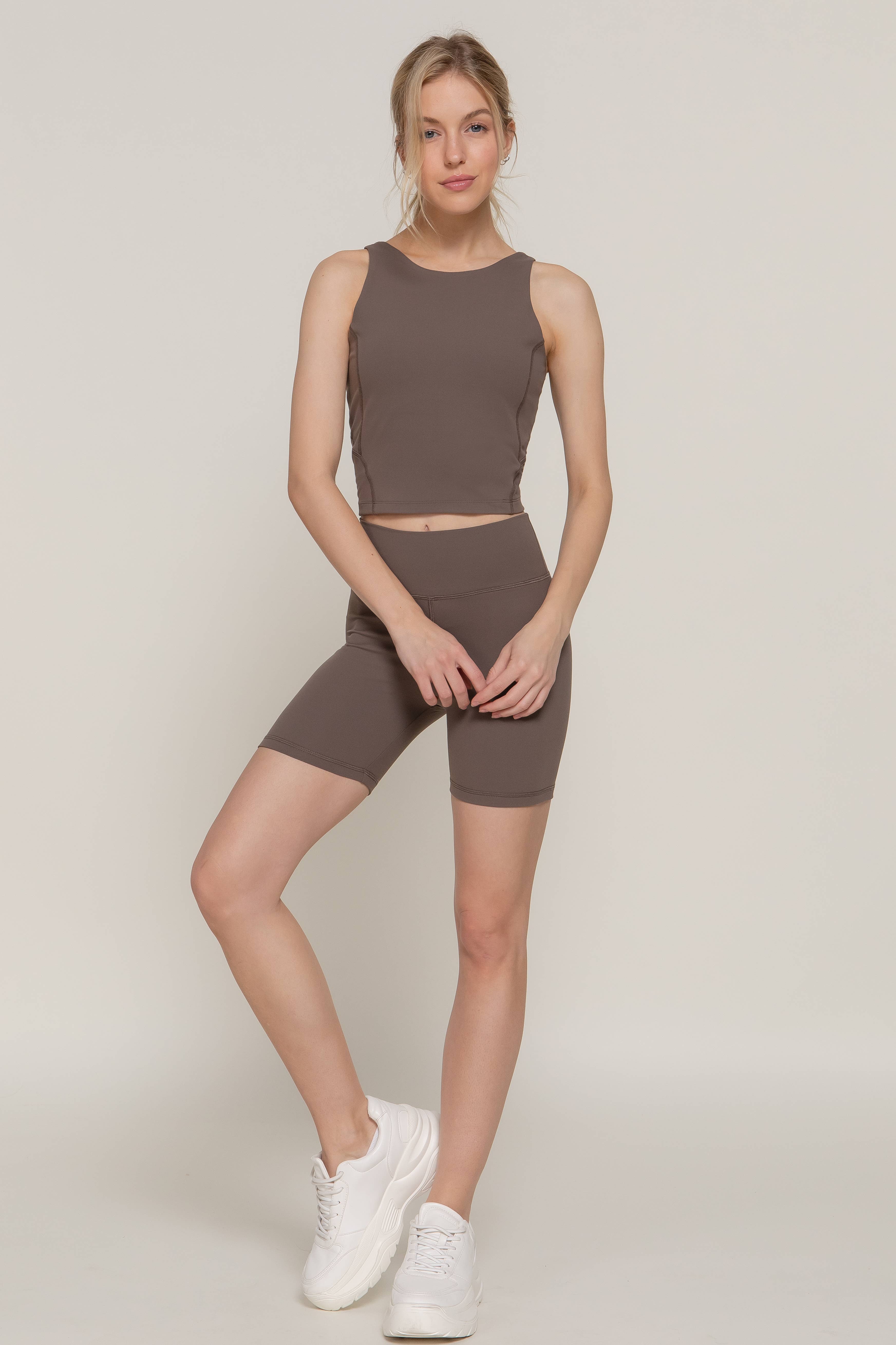 Active Basic | Active USA - Wholesale Athletic Top - Women's - Halter Neck Workout Crop Top16