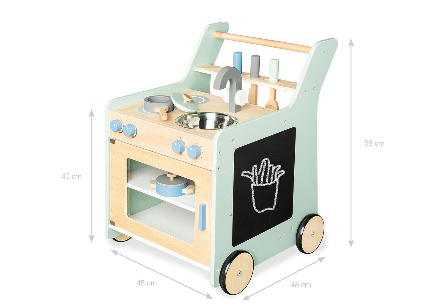 Pinolino Kinderträume GmbH - Wholesale Toy Set - Kids - Children's kitchen 'Kalle', green1