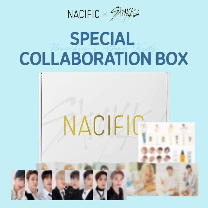 Nacific x Stray Kids Special Collaboration Box for wholesale by Kurious Mall
