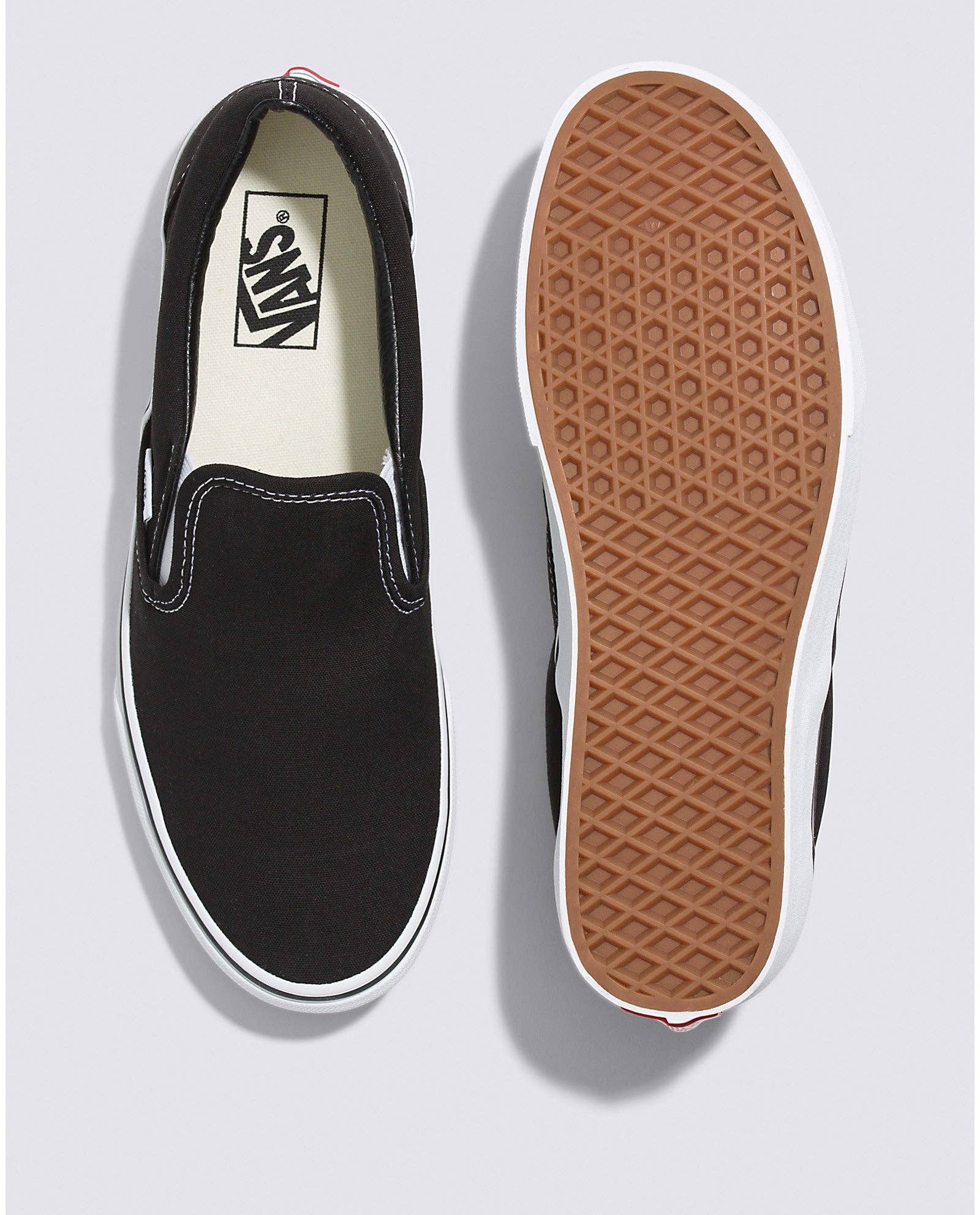 Rat City Sk8 Shop - Wholesale Slip On Sneakers - Men's - Vans Classic Slip-on Black Shoe5