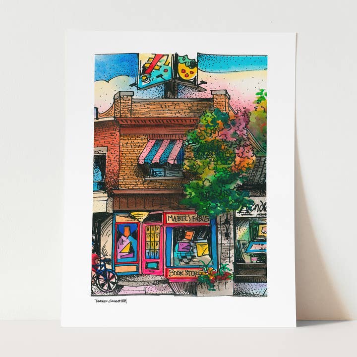 Mabel's Fables Toronto Poster für den Großhandel von Totally Toronto Art/Sassy City Studio