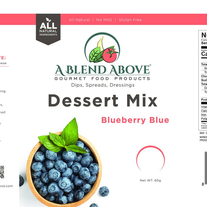 A Blend Above – Engroshandel Dip – Blåbær dessertblanding2