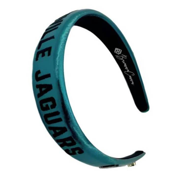 Jacksonville Jaguars Thin Embroidered Headband for wholesale by Brianna Cannon