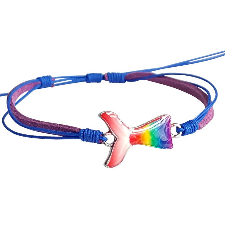 Flickor Justerbar Armband - Sjöjungfru svans för wholesale av Snazzy and Co