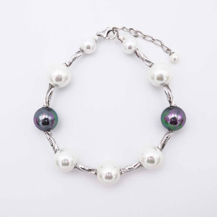 Mallorca Pearl Armband - 12 mm - Längd 20 cm för wholesale av France Perles