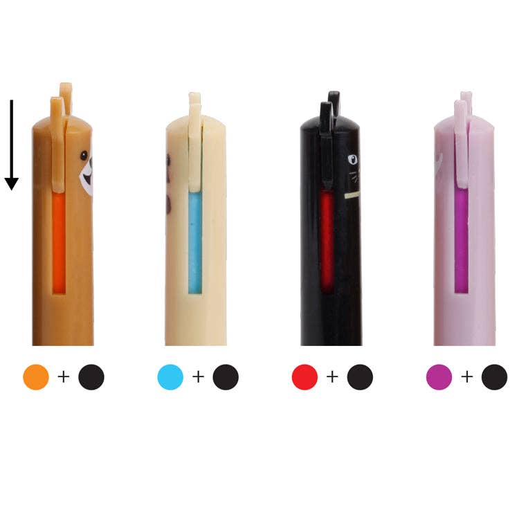 Kikkerland Design Inc - Wholesale Pen - Dog and Cat Multicolor Pens1