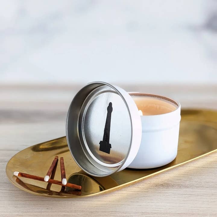 Bougie Vida - Wholesale Travel Candles - Soleil 4 oz Soy Travel Candle1