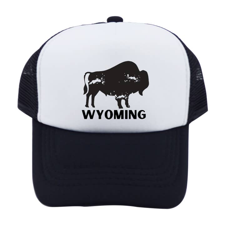 Outdoorable Apparel - Vendita all'ingrosso Cappellino da camionista - Unisex - Wyoming Bison Cappello2