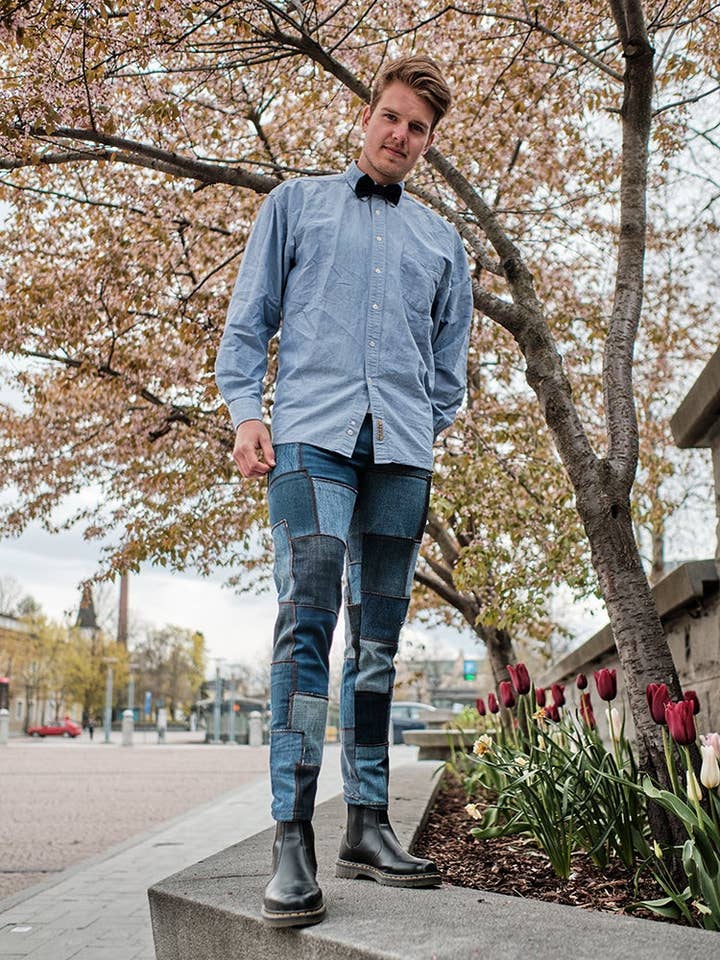 Pieza de jeans - pajarita: negro para venta al por mayor de Piece Of Jeans