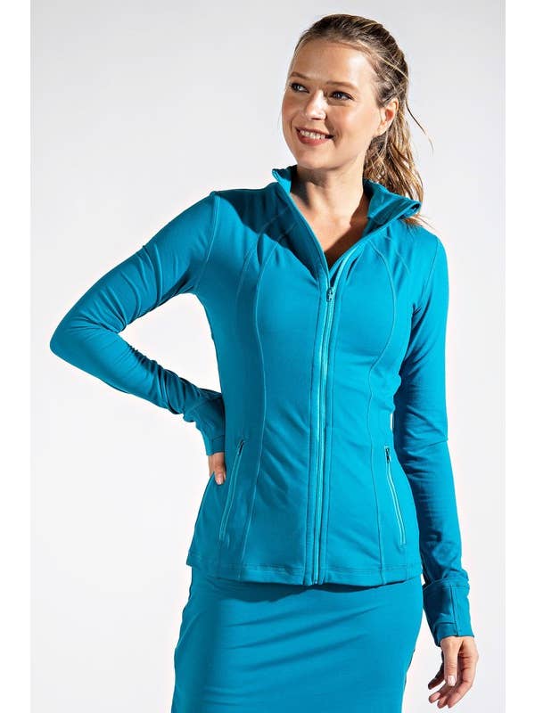 Sunday Morning - Wholesale Athletic Jacket - Women's - J733037 Butter Fitted Define Jacket