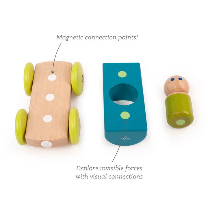 Tegu - Wholesale Wood Toy - Kids - Tegu Magnetic Racer6