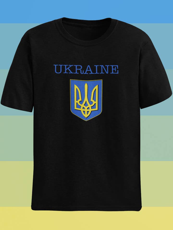 Ukraine Shirt, Support Ukraine tee, I stand with Ukraine for wholesale by OMMO Designs