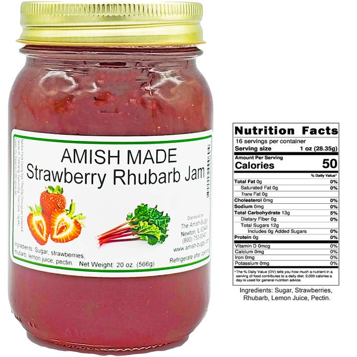 Arndt's Fudgery LLC - Vente Confiture/gelée - Confiture et gelée Amish Made 16 oz8