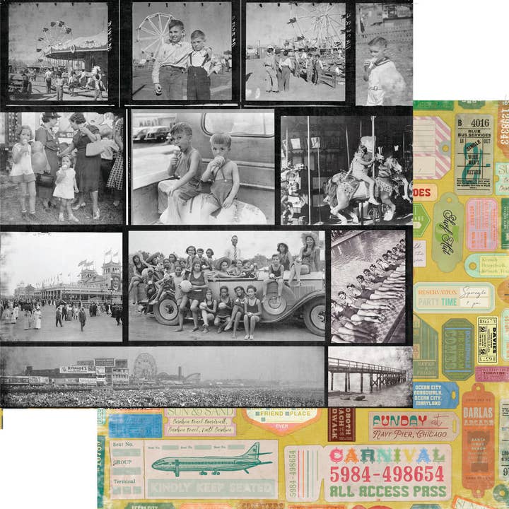 Beachside Boardwalk - Paper - Beachside Boardwalk for wholesale by Fancy Pants Designs