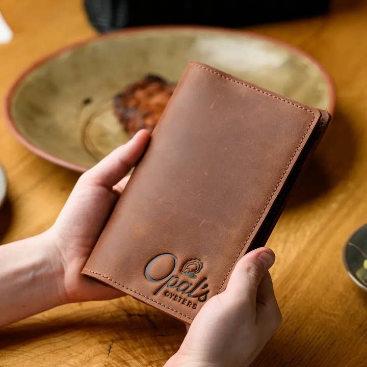 Notebook from Crazy Horse leather for Waiters (LN002) for wholesale by Inko Horeca Accessories