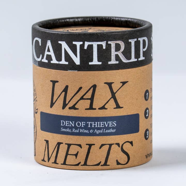 Den of Thieves 5oz Candle Wax Melts for wholesale by Cantrip Candles