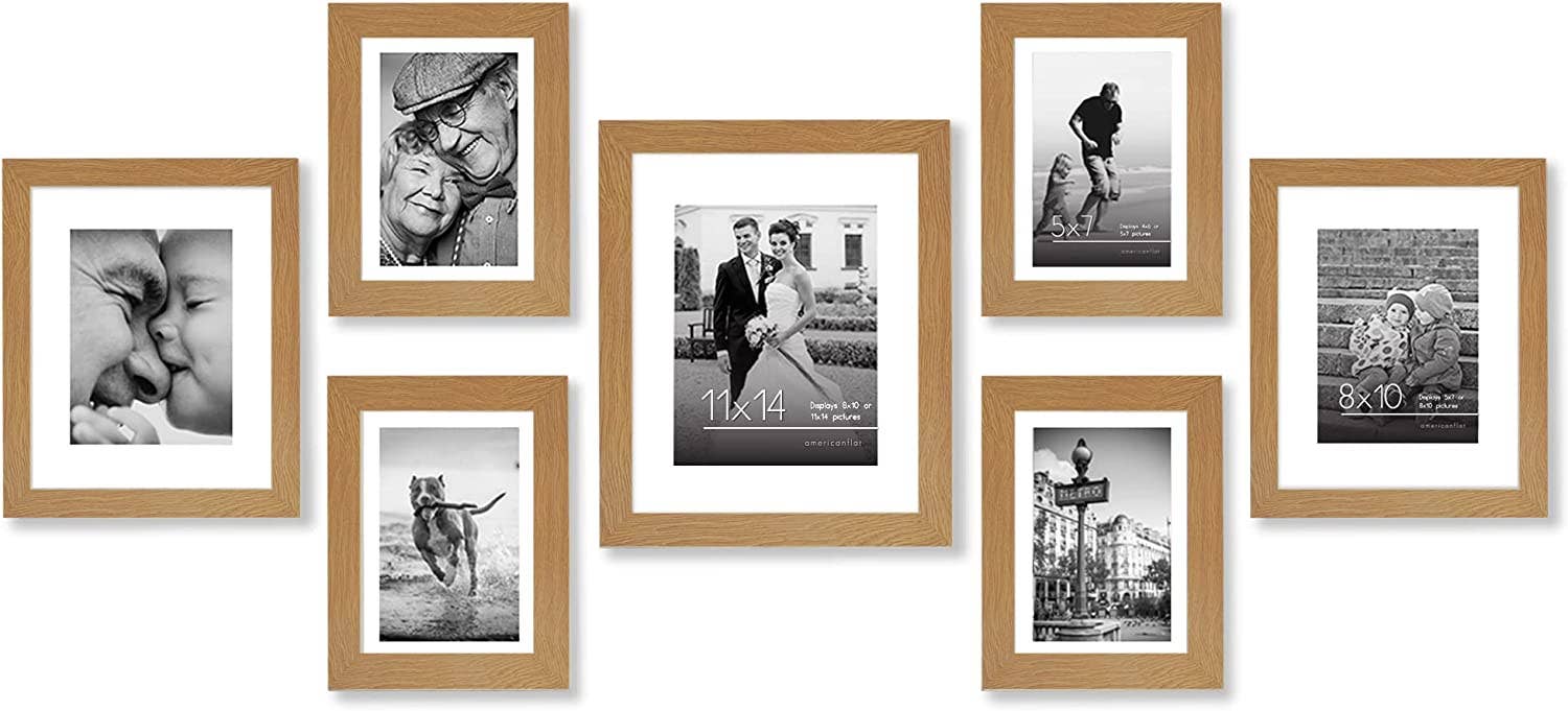Americanflat - Wholesale Picture Frame - Americanflat Gallery Wall Frame Set (7 Pack)9