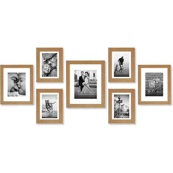 Americanflat - Wholesale Picture Frame - Americanflat Gallery Wall Frame Set (7 Pack)9