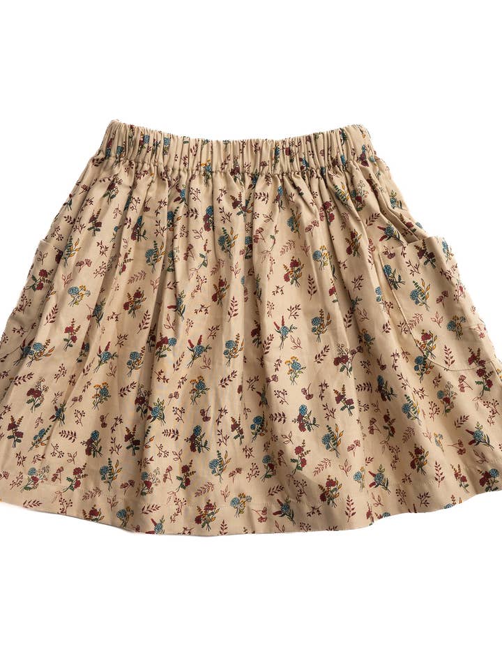 Cream Emilie skirt for wholesale on Faire7