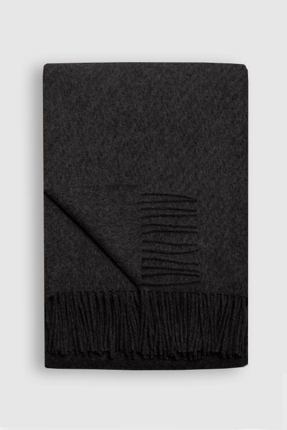 Linen Way Inc. - Vente Plaids - Plaid en laine d'alpaga de Cork10