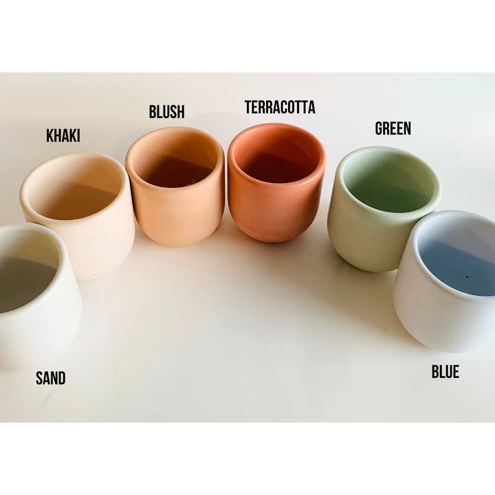 Pur Joi – wholesale Ljushållare – Betongbehållare - 10oz ljusfartyg, modern inredning4