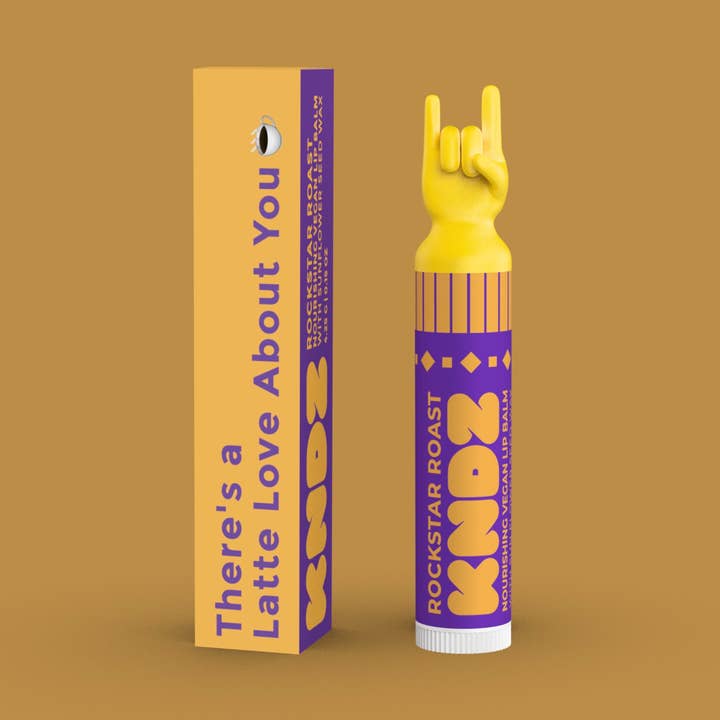 Rock Rockstar Roast Vegan Lip Balm for wholesale by KNDZ