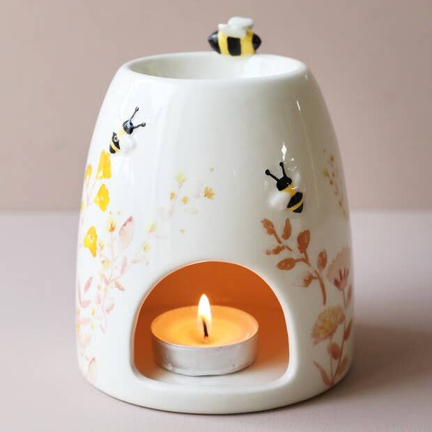Lisa Angel - Wholesale Wax Warmer - Floral Ceramic Wax Warmer -Not available to EU countries1