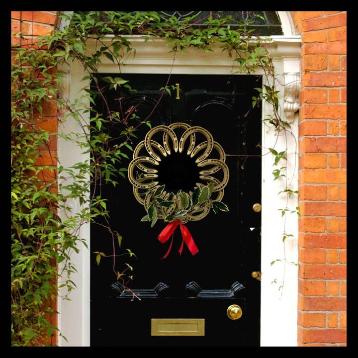 Horseshoe Collection - Wholesale Wreath - Handmade Horseshoe Wreath